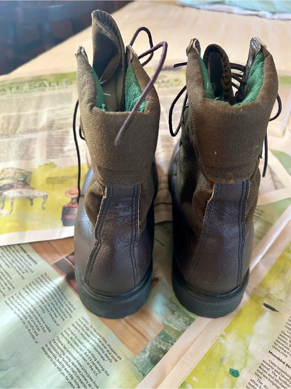 BROWNING SIZE 8.5 MENS LEATHER LACE UP HEAVY DUTY DURABLE WORK BOOT steel Toe